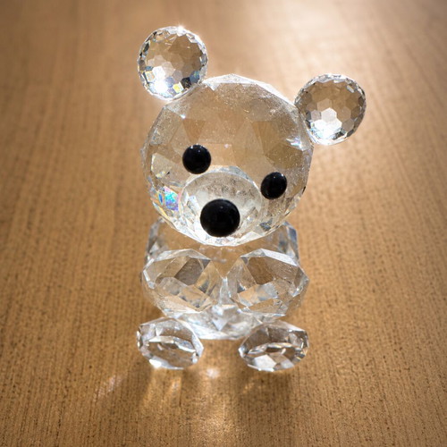 Swarovski Mini Bear Woodland Friends crystal collectible like new