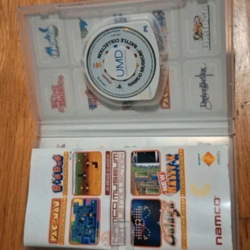 Namco Museum Battle Collection PSP game, arcade classics