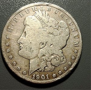 Αμερική 1 δολάριο 1901 Ο