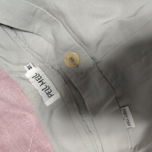 Fabric pants used, size M 38 10, gray and beige