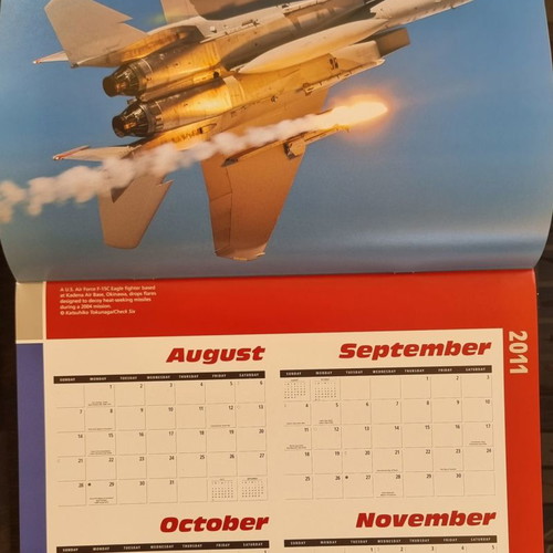 Jets 2012 aviation calendar new