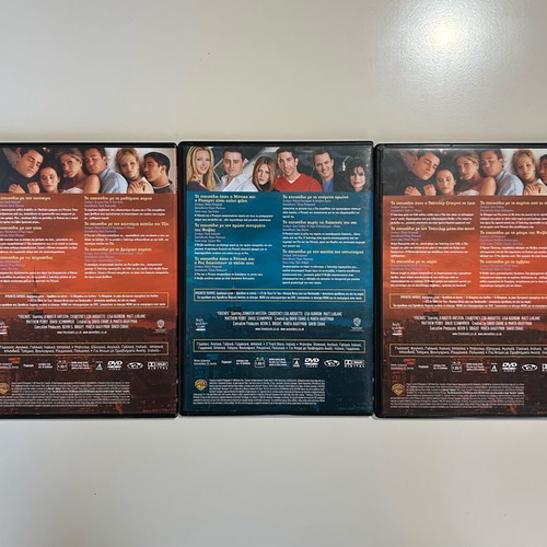 Friends DVD set like new, seasons 3 and 4 with subtitles