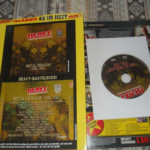 Heavy Magazine issue 126 with Dio cover and CD compilation like new