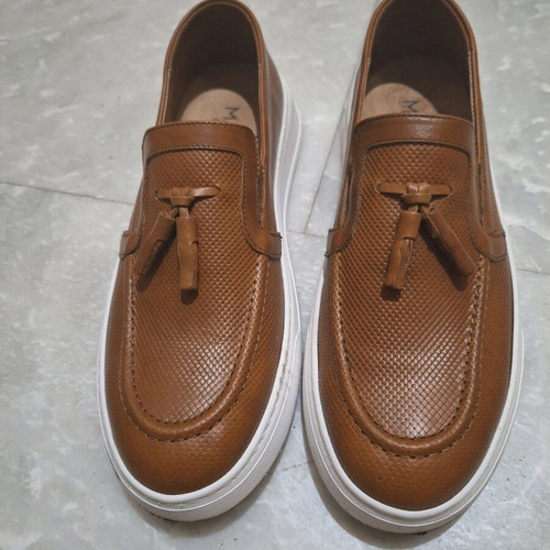 Raymont Leather Men's Loafers Brown Size 42 Like New