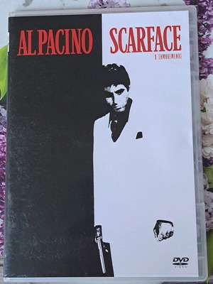 Scarface DVD used, crime social movie with subtitles