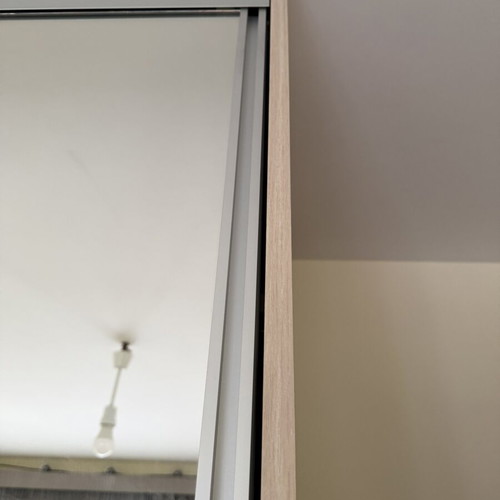 Wardrobe 1.83x0.65 m sliding door with mirror