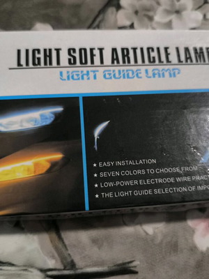 Light Soft Article Lamp LED strips new for daytime running lights with flowing indicator