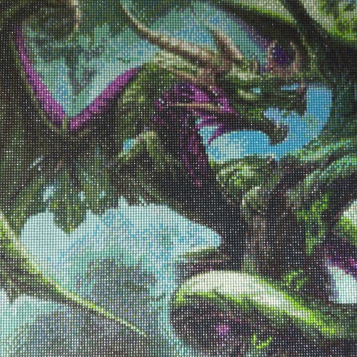 Diamond Painting Canvas with World of Warcraft Ysera Theme New