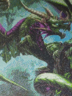 Diamond Painting Canvas with World of Warcraft Ysera Theme New