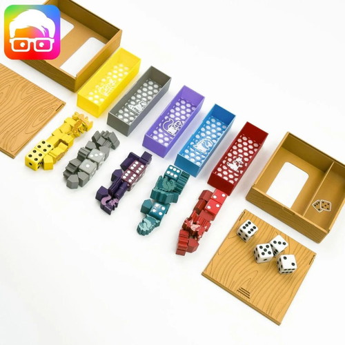 Creature Comforts Board Game Organizer new, 3D printed insert