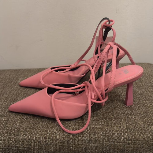 Zara pink pumps new, size 37