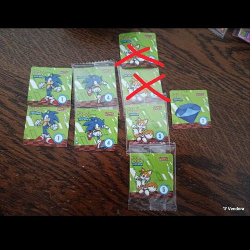 KoukouRoukou Sonic stickers new for collection