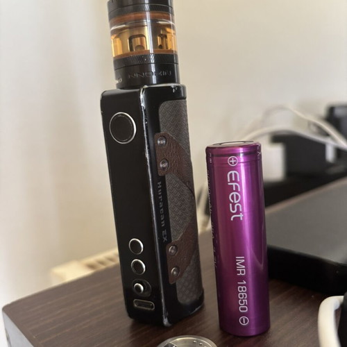 Electric cigarette used, needs battery