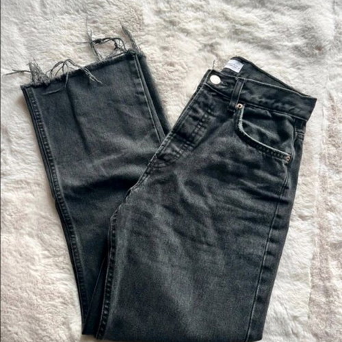 Zara pants straight fit new, black, size XS