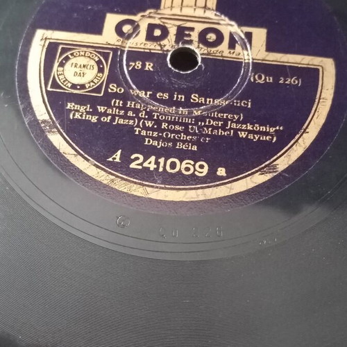 Dajos Bela Mickey Mouse gramophone record used, excellent condition