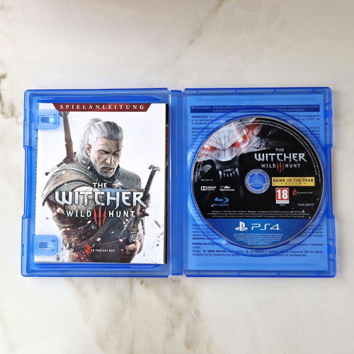 The Witcher 3 Wild Hunt Game of The Year Edition PS4 like new