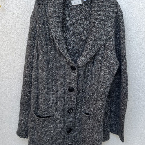 C&A knitted cardigan gray XL