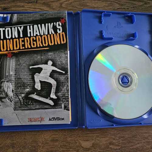 Tony Hawk Underground PlayStation 2 game used