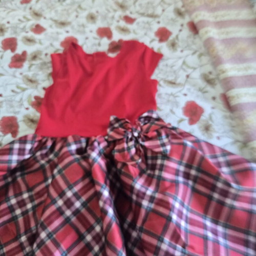 H&M dress like new, red, sizes 134-140 cm