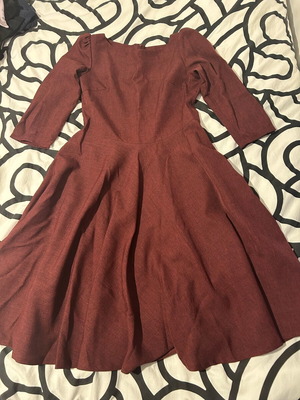 A-line dress like new, size M 38 10, with back zipper