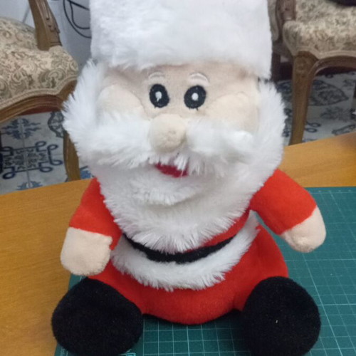 Plush Santa Claus toy like new