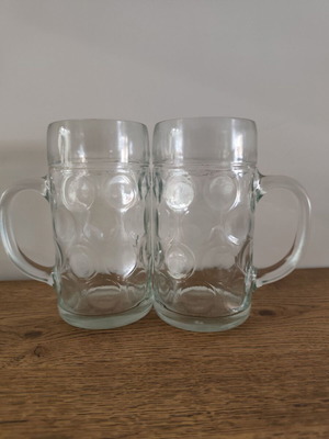 Σετ 2 αυθεντικά ποτήρια μπύρας Stölzle Masskrug 1L, Oktoberfest