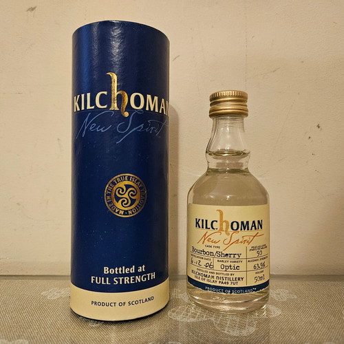 Kilchoman "New Spirit" whisky miniature new 50ml 63.5% vol