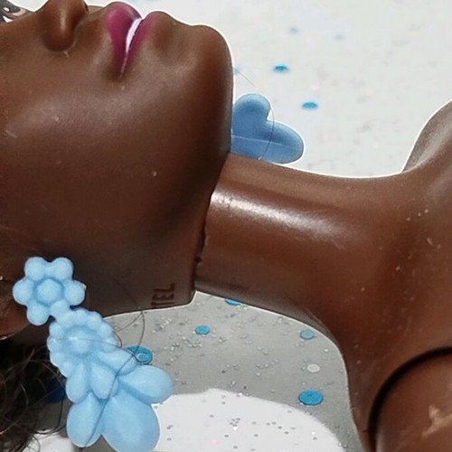 Barbie Fashionistas Fancy Flowers nude used with flaws