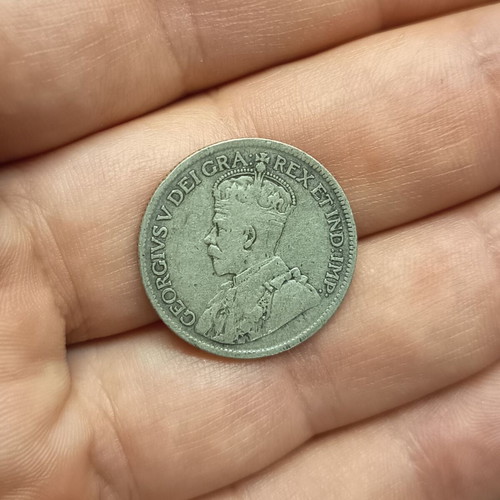Cyprus 9 Piastres 1919 used, good condition