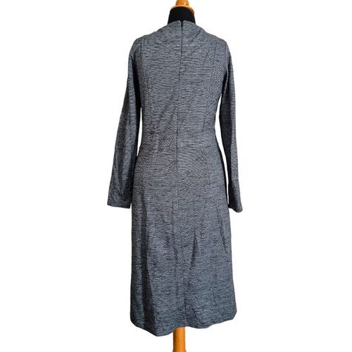 Street One pencil dress used, grey, stretchy fabric