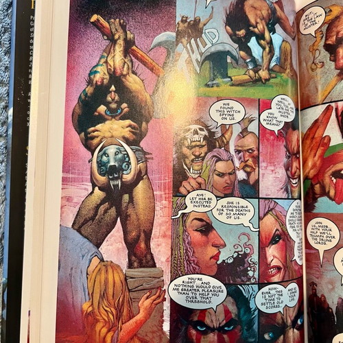 Sláine the Horned God hardcover comic like new, English