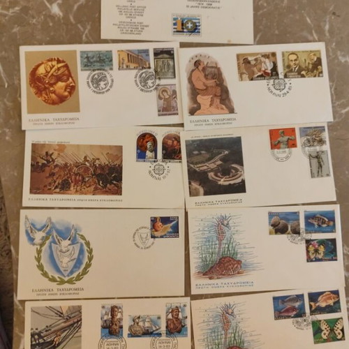 Stamp folders new, from 1990 to 2010