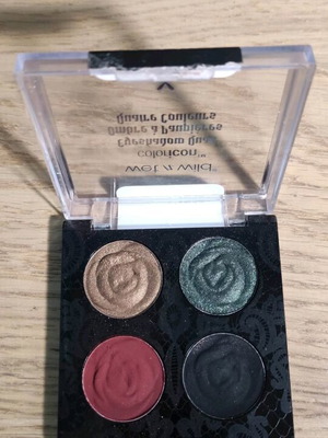 Wet'n Wild Rebel Rose Color Icon Eyeshadow Quad used, Limited Edition palette