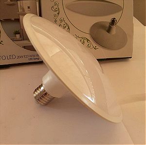 Λάμπα LED 20Watt E27 Θερμό Λευκό