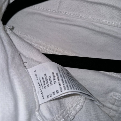American Eagle white flare jeans like new size L