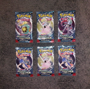 Pokemon TCG : Scarlet & Violet - Journey Together booster packs