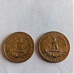  Quarter Sent 1965 & 1967