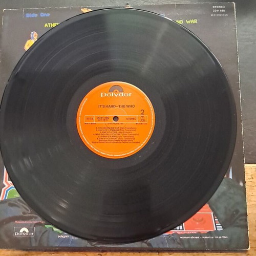 It's Hard The Who vinyl record used, good condition