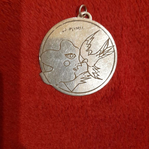 Mitaras pendant used, silver