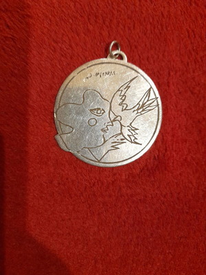 Mitaras pendant used, silver