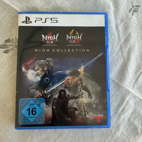 The Nioh Collection PS5 game, like new, 2-disc set