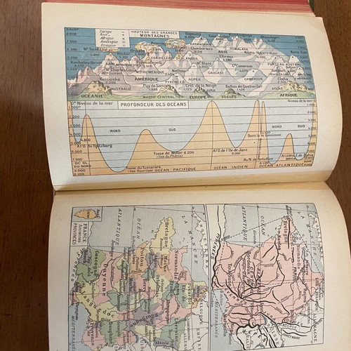 Memento Larousse γαλλική εγκυκλοπαίδεια 1918 μεταχειρισμένη, δερματόδετη