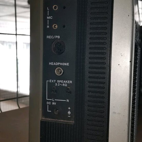Retro radio Jvc RC-646L used, 1979 model