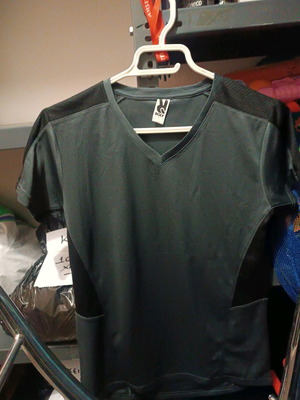 Children's sports T shirt new, gray, sizes M and L