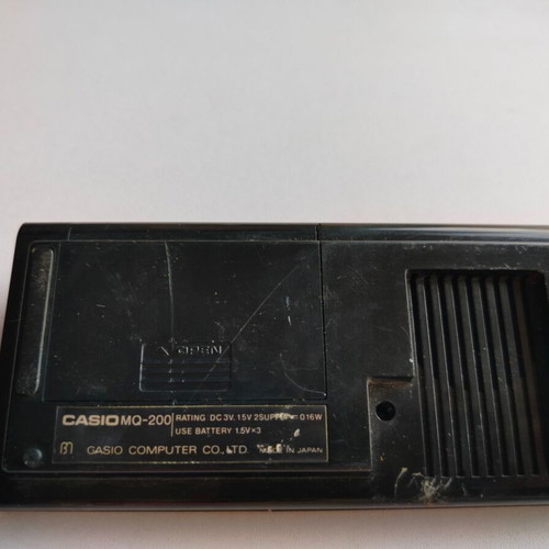 Casio MQ-200 vintage calculator and clock used, not working