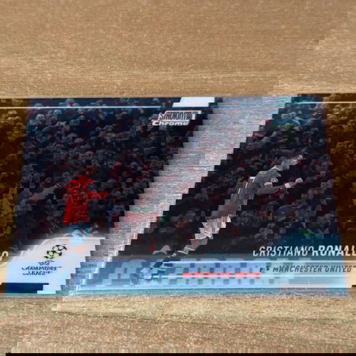 Topps Chrome Stadium Club UCL 21/22 Manchester United Cristiano Ronaldo