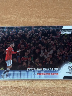 Topps Chrome Stadium Club UCL 21/22 Cristiano Ronaldo Manchester United καινούργιο