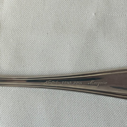 Noritake Marquise vintage επάργυρα μαχαιροπήρουνα σετ 3 τεμ. μεταχειρισμένο