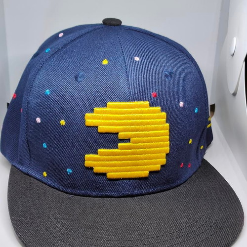 Snapback Pac Man Vintage Retro Hat like new