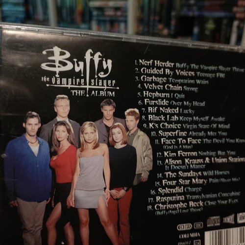 Buffy The Vampire Slayer The Album CD as new soundtrack